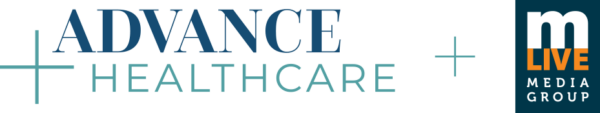 Advance Healthcare and MLive Media Group logos